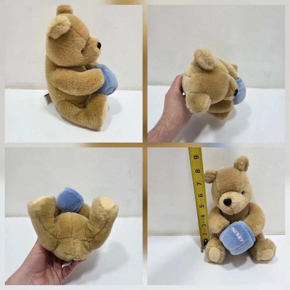 GUND Disney Classic Winnie the Pooh Plush Stuffed Animal Bear Hunny Pot Toy